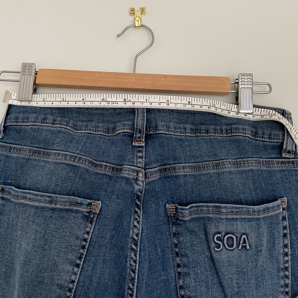 SOA Italian Flared Jeans Sz 44 (28 US) - Picture 3 of 6